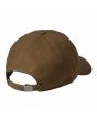 Gorra Carhartt WIP Canvas Script Cap marrón con bordado blanco Unisex posterior