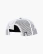 Gorra de malla Salty Crew Gone Fishing Foamy Trucker en azul marino y blanco para niño posterior