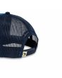 Gorra Trucker T&C Surf Designs Yin Yang Azul con logo amarillo Unisex posterior