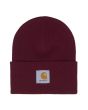 Gorro Carhartt WIP Acrylic Watch morado 