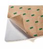 Grip para tablas de surf Dreded Micro Texture Tail Pad 3PC en color blanco material 