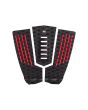 Grip para tablas de surf Quiksilver Suit negro y rojo Pad 3 piezas partes