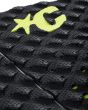 Grip de 3 piezas para tablas de surf Creatures Griffin Colapinto Lite negro y amarillo logo