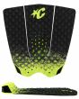 Grip de 3 piezas para tablas de surf Creatures Griffin Colapinto Lite negro y amarillo 