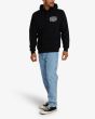 Hombre con Sudadera de capucha Deus Ex Machina Venice Address Negra ajuste