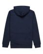Sudadera con capucha Element Vertical azul marino para chicos de 6 a 16 años posterior