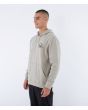 Hombre con sudadera de capucha Hurley Deserted Fleece Sandstorm izquierda