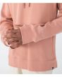 Hombre sudadera de capucha Hurley Low Tide Phantom Rose bordado manga