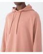 Hombre sudadera de capucha Hurley Low Tide Phantom Rose logo