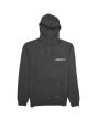 Sudadera con capucha Mission Basic Logo Surfschool Negra Unisex frontal