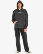 Hombre con Sudadera de capucha RVCA Benjamin Jeanjean Bouquet Negra frontal