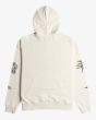 Sudadera con capucha RVCA Tiger Style Salt para hombre posterior