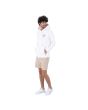 Hombre con Sudadera de capucha y cremallera Hurley Kai Lenny Blanca fit