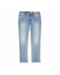 Pantalón vaquero Volcom Vorta Denim Slim azul jaspeado Wrecked Indigo para hombre