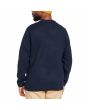 Hombre con jersey grueso Volcom Edmonder II Sweater Azul Marino posterior