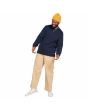 Hombre con jersey grueso Volcom Edmonder II Sweater Azul Marino corte clásico