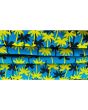 Invento para Foil Wing Foil o Race SUP de cintura Radz Hawaii Leash Coil Waist 7' 7mm Azul y Amarillo estampado