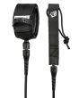 Invento para tabla de surf Creatures Superlite Pro 6' 7mm Leash Negro Plateado puño antideslizante