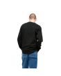 Hombre con camiseta de manga larga Carhartt WIP American Script Negra posterior