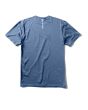 Licra de protección solar con manga corta Vissla Twisted Eco Azul Dusk para hombre posterior