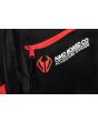 Funda de bodyboard doble NMD Travel Double Board en color negro con detalles en rojo bolsillo