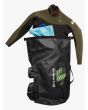 Mochila estanca grande de Surf Quiksilver Evening Sesh 35L negra compartimento seco