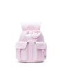 Mochila pequeña Herschel Dawson Small 13 Litros rosa para mujer abierta