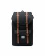 Mochila Herschel Little America 25 Litros Negra y Marrón Unisex