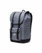 Mochila Herschel Little America Backpack 30L Raven Crosshatch Unisex lateral