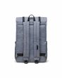 Mochila Herschel Survey Backpack 20L color gris jaspeado Unisex posterior