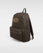 Mochila Vans Old Skool Classic 22L Demitasse Marrón Unisex lateral