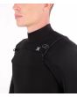 Hombre con Traje de surf con cremallera en el pecho Hurley Advantage Plus 4/3mm negro cierre