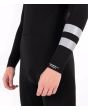 Hombre con Traje de surf con cremallera en el pecho Hurley Advantage Plus 4/3mm negro manga