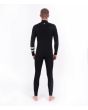 Hombre con Traje de surf con cremallera en el pecho Hurley Advantage Plus 4/3mm negro posterior