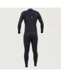 Neopreno con cremallera en el pecho O'Neill Hyperfreak 4/3 Plus negro para hombre posterior