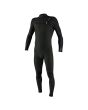 Neopreno con cremallera en el pecho O'Neill Hyperfreak 4/3 Plus verde y negro para hombre 