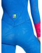 Traje de Neopreno Roxy 4/3mm POP Surf azul para mujer espalda