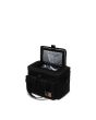 Nevera portátil con aislamiento Herschel Pop Quiz Cooler 12L negra tapa 