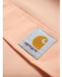 Chaqueta con capucha Carhartt Wip Nimbus Pullover Summer rosa para hombre logo