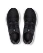 Zapatillas On Running Cloudnova Color Negro Phantom y Blanco para mujer superior