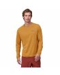 Hombre con Camiseta técnica de manga larga M's Capilene Cool Daily Graphic Shirt Waters Boardshort Logo Dorada frontal