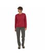 Mujer con Pantalón de senderismo Patagonia Women's Quandary Regular gris frontal