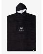 Toalla de playa con capucha Roxy Stay Magical Antracita para mujer