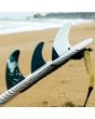Quillas para tabla de Surf Deflow Highline Futures Medium Verdes Tri-Fins Set Up
