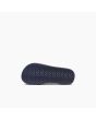 Chanclas Reef Kids Ahi Navy Palms Stripe azul marino para niño suela
