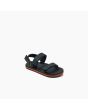 Sandalias Reef Little Ahi Convertible grises para niño frontal