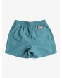 Bañador Quiksilver Everyday Volley 13" Brittany Blue azul para niños de 8 a 16 años posterior