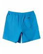 Bañador Quiksilver Youth Everyday Solid Volley 14'' Azul para chico 8-16 años posterior