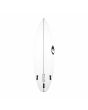 Tabla de surf shortboard Sharpeye Holy Toledo 2 6'0 27.5 Litros Blanca FCS 2 Cola Squash bottom