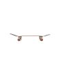 Skate Completo Quiksilver Rider 9'0" x 32'64" Wood Deck izquierda